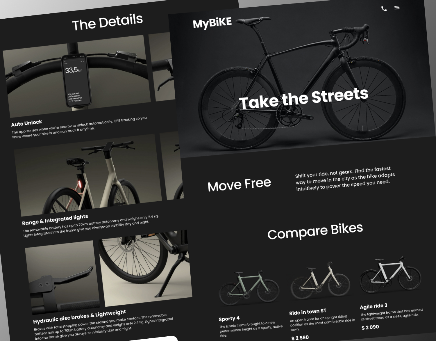 MyBike — screenshot