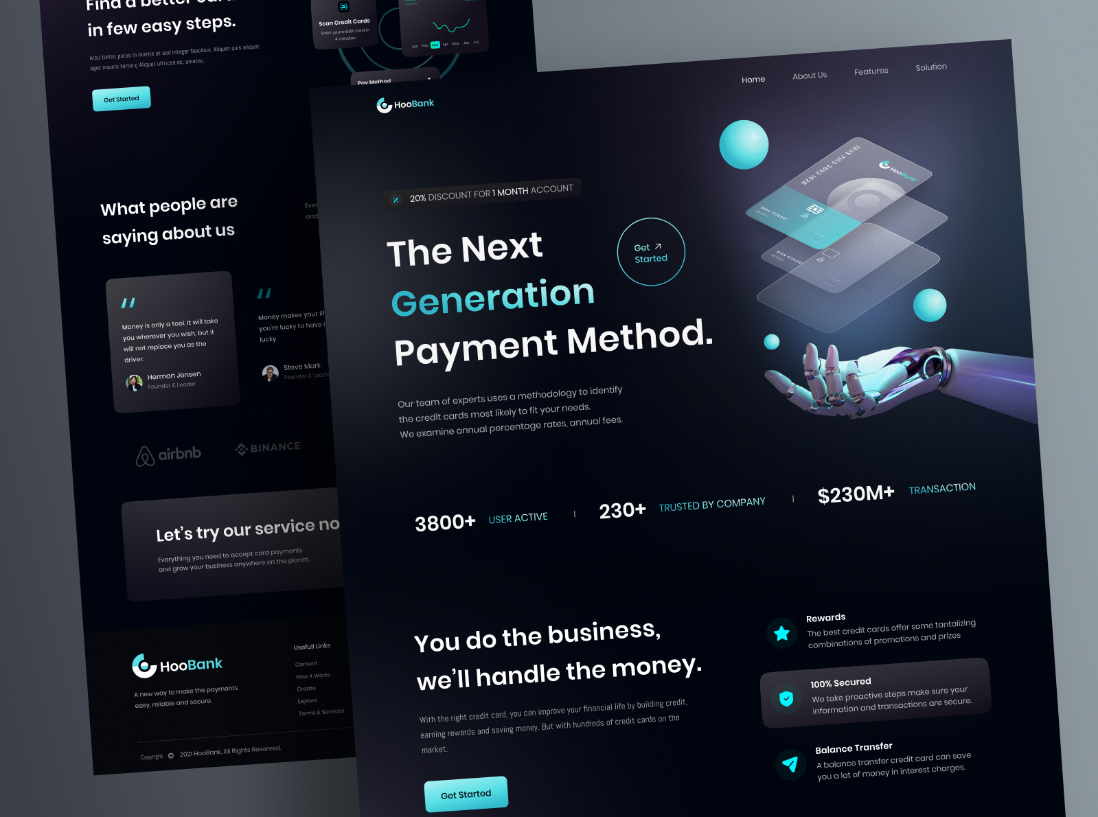 Hoobank — screenshot